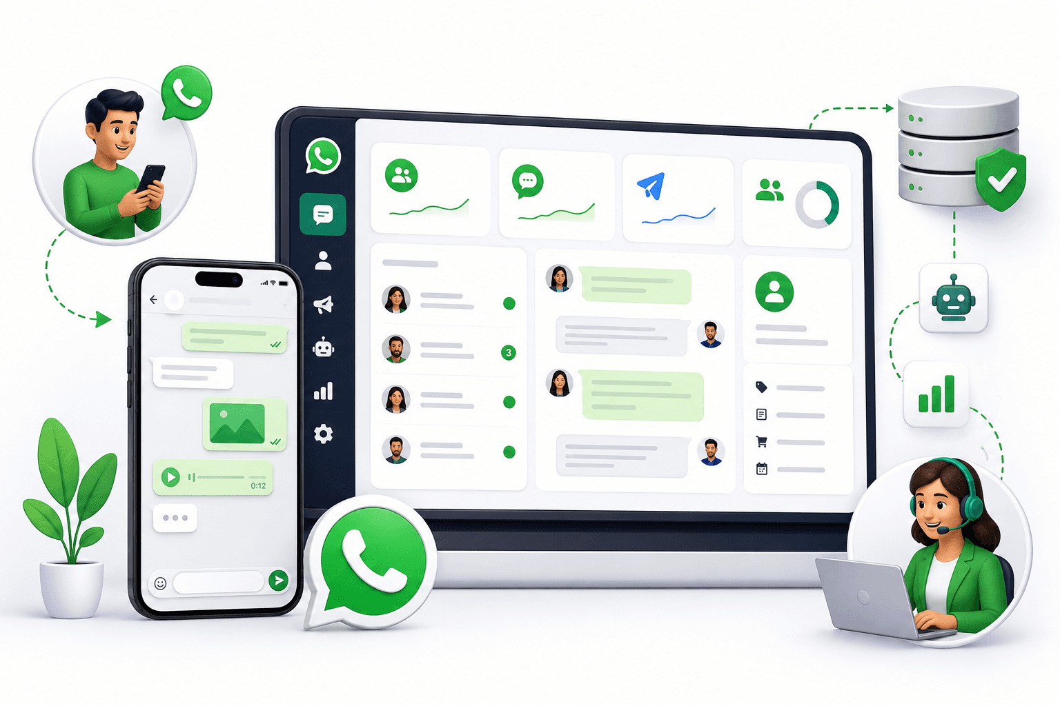 WhatsApp Business API CRM